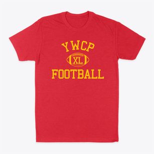 Young Women's College Prep Classic Football Classic Dad T-Shirt