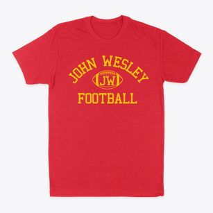 John Wesley Charter School Classic Football Classic Dad T-Shirt