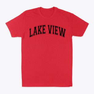Lake View Elementary School Varsity Arch Classic Dad T-Shirt