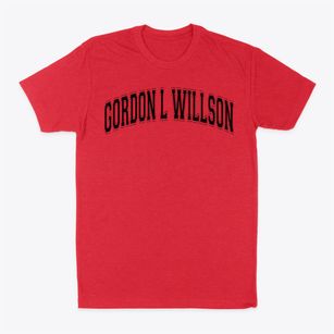 Gordon L Willson Elementary School Varsity Arch Classic Dad T-Shirt