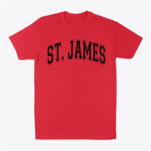 Saint James School Varsity Arch Classic Dad T-Shirt