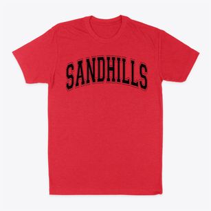 Sandhills Farm Life Elementary School Varsity Arch Classic Dad T-Shirt