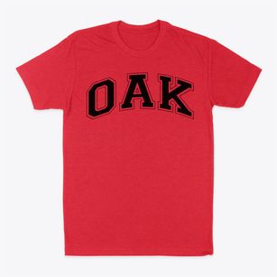 Oak Elementary School Varsity Arch Classic Dad T-Shirt