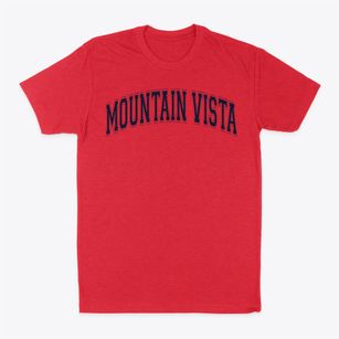 Mountain Vista Elementary School Varsity Arch Classic Dad T-Shirt