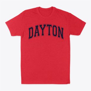 Dayton Christian Elementary Campus Varsity Arch Classic Dad T-Shirt
