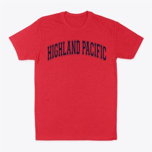 Highland Pacific Elementary School Varsity Arch Classic Dad T-Shirt