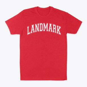 Landmark Christian Academy Varsity Arch Classic Dad T-Shirt