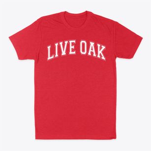 Live Oak Elementary School Varsity Arch Classic Dad T-Shirt