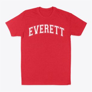 Everett Middle School Varsity Arch Classic Dad T-Shirt