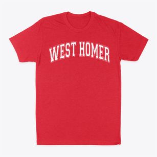 West Homer Elementary School Varsity Arch Classic Dad T-Shirt