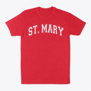 St Mary Parish Varsity Arch Classic Dad T-Shirt