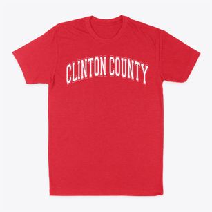 Clinton County High School Varsity Arch Classic Dad T-Shirt
