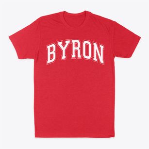 Byron High School Varsity Arch Classic Dad T-Shirt