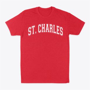 Saint Charles Elementary School Varsity Arch Classic Dad T-Shirt