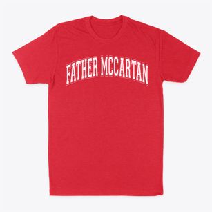 Father Mccartan Memorial School Varsity Arch Classic Dad T-Shirt