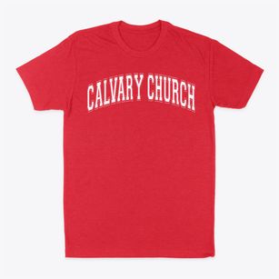 Calvary Church Christian School Varsity Arch Classic Dad T-Shirt