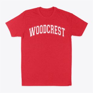 Woodcrest Elementary School Varsity Arch Classic Dad T-Shirt