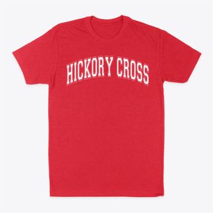 Hickory Cross Academy Varsity Arch Classic Dad T-Shirt