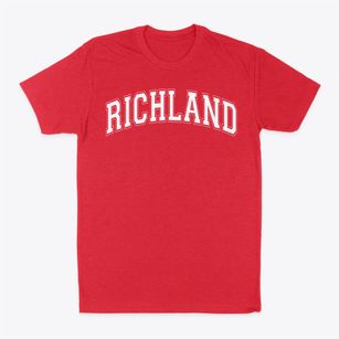 Richland High School Varsity Arch Classic Dad T-Shirt