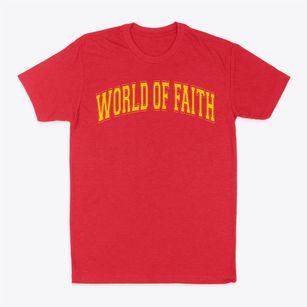 World Of Faith Christian School Varsity Arch Classic Dad T-Shirt