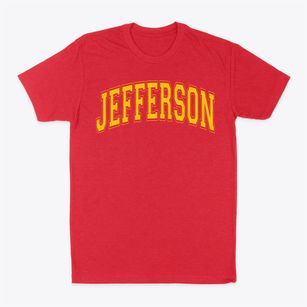 Jefferson Elementary School Varsity Arch Classic Dad T-Shirt