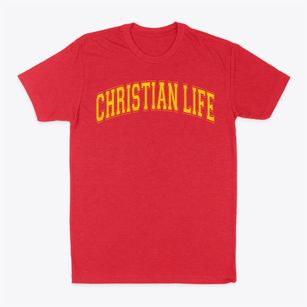 Christian Life Academy Varsity Arch Classic Dad T-Shirt