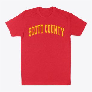 Scott County R3 High School Varsity Arch Classic Dad T-Shirt