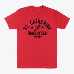 Saint Catherine Of Siena School Track and Field Classic Dad T-Shirt
