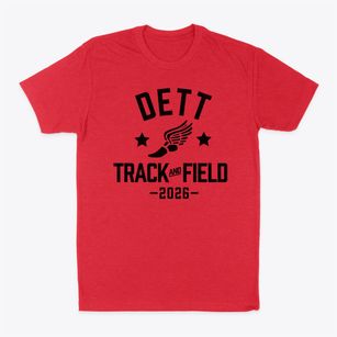 Dett Elementary School Track and Field Classic Dad T-Shirt