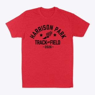 Harrison Park Elementary School Track and Field Classic Dad T-Shirt