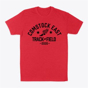 Comstock East Elementary School Track and Field Classic Dad T-Shirt