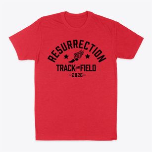 Resurrection Catholic School Track and Field Classic Dad T-Shirt