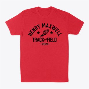 Henry Maxwell Elementary School Track and Field Classic Dad T-Shirt