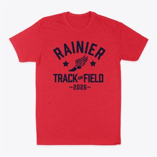 Rainier Christian High School Track and Field Classic Dad T-Shirt