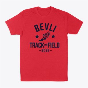 Bevli Academy Track and Field Classic Dad T-Shirt