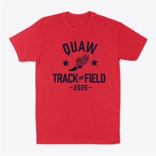 Quaw Elementary School Track and Field Classic Dad T-Shirt