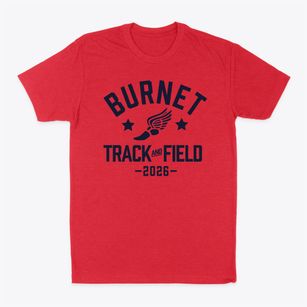 Burnet Middle School Track and Field Classic Dad T-Shirt