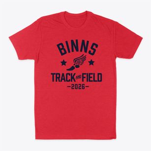 Binns Elementary School Track and Field Classic Dad T-Shirt