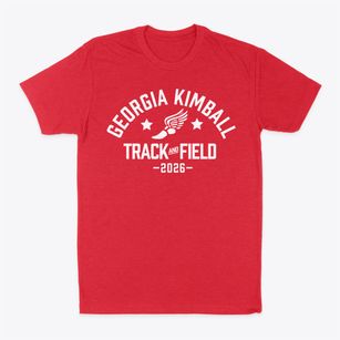 Georgia Kimball Elementary School Track and Field Classic Dad T-Shirt