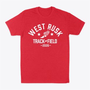 West Rusk Junior High School Track and Field Classic Dad T-Shirt