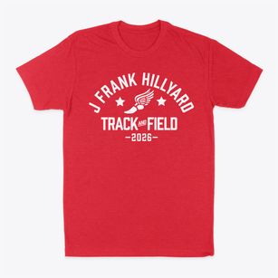 J Frank Hillyard Middle School Track and Field Classic Dad T-Shirt