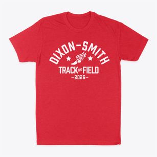 Dixon-smith Middle School Track and Field Classic Dad T-Shirt