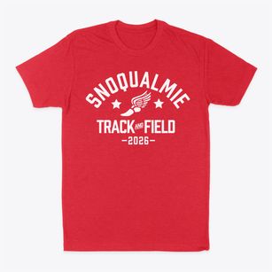 Snoqualmie Elementary School Track and Field Classic Dad T-Shirt