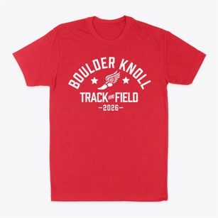 Boulder Knoll Montessori School Track and Field Classic Dad T-Shirt