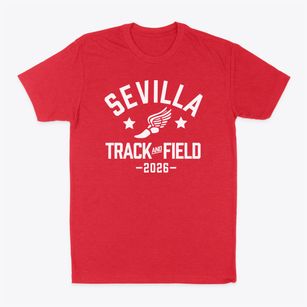 Sevilla Elementary School Track and Field Classic Dad T-Shirt