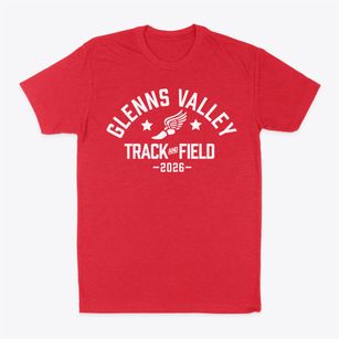 Glenns Valley Elementary School Track and Field Classic Dad T-Shirt