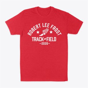 Robert Lee Frost Elementary School 106 Track and Field Classic Dad T-Shirt