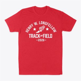 Henry W Longfellow Middle School Track and Field Classic Dad T-Shirt