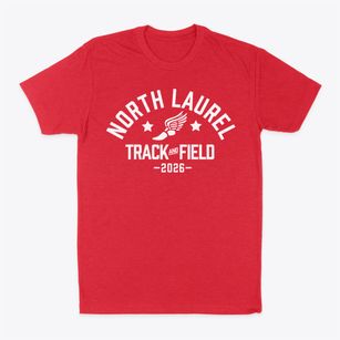 North Laurel High School Track and Field Classic Dad T-Shirt