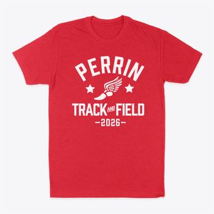 Perrin Early Learning Center Track and Field Classic Dad T-Shirt